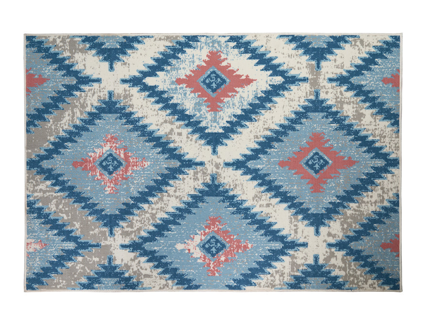 Anti Skid Teal Wonder Full Carpet By Welspun