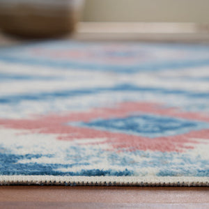 Anti Skid Teal Wonder Full Carpet By Welspun