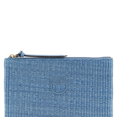 Pinko Raffia Clutch