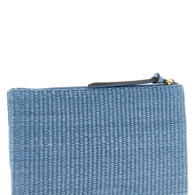 Pinko Raffia Clutch