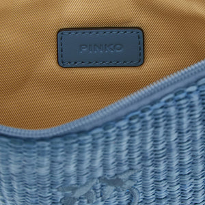 Pinko Raffia Clutch