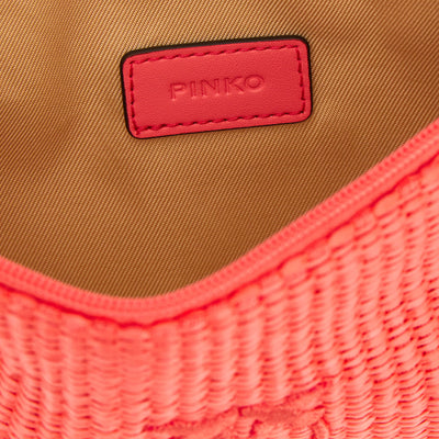 Pinko Raffia Clutch