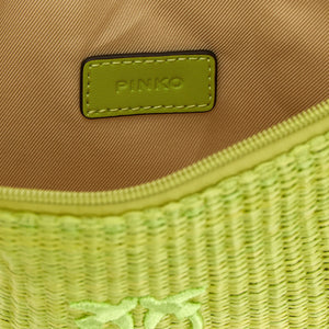 Pinko Raffia Clutch