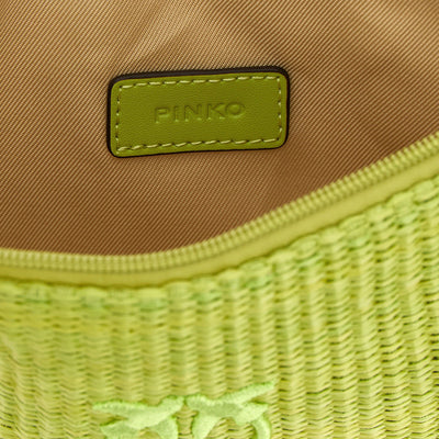 Pinko Raffia Clutch