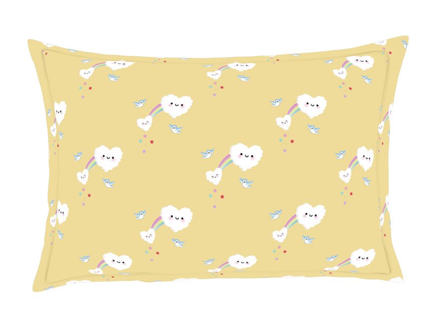 Character Golden Haze - Yellow 100% Cotton Double Bedsheet - Disney Princess By Spaces