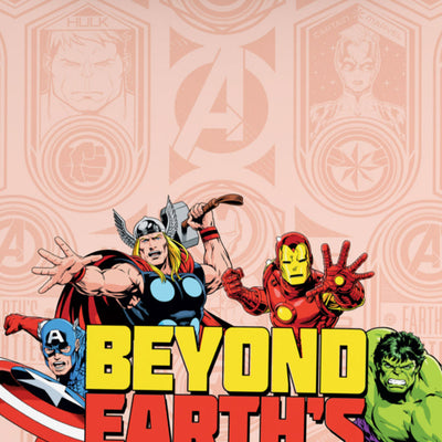 Character Tropical Peach - Light Orange 100% Cotton Single Bedsheet - Marvel Avengers By Spaces