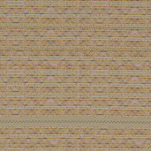 Geometric Angora - Beige 100% Cotton King Fitted Sheet - Gypsy By Spaces