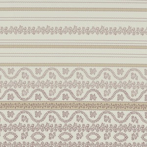 Geometric Colud Dancer - White 100% Cotton King Fitted Sheet - Gypsy By Spaces