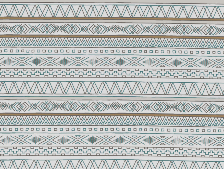 Geometric Moon Bean - Light Beam 100% Cotton Shell Single Quilt / AC Comforter - Gypsy By Spaces