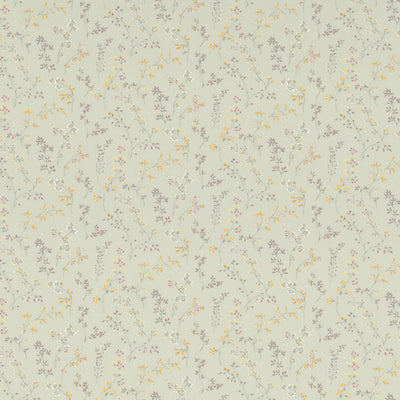 Floral Mystic Blue - Light Grey 100% Cotton Shell Double Quilt / AC Comforter - Bohemia By Spaces