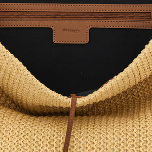 Pinko Raffia Bucket
