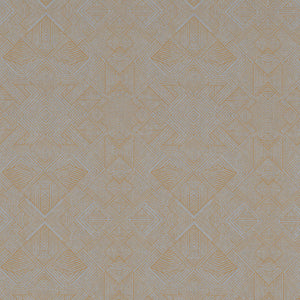 Geometric Nimbus Colud - Light Grey 100% Cotton Double Bedsheet - Geospace By Spaces
