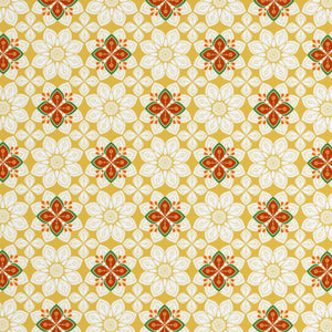 Floral Super Lemon - Yellow Microfibre Double Bedsheet - Adore By Welspun