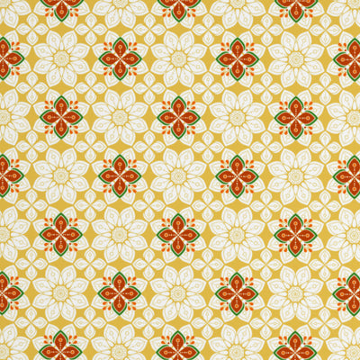 Floral Super Lemon - Yellow Microfibre Double Bedsheet - Adore By Welspun