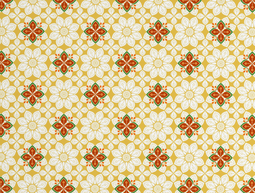 Floral Super Lemon - Yellow Microfibre Double Bedsheet - Adore By Welspun