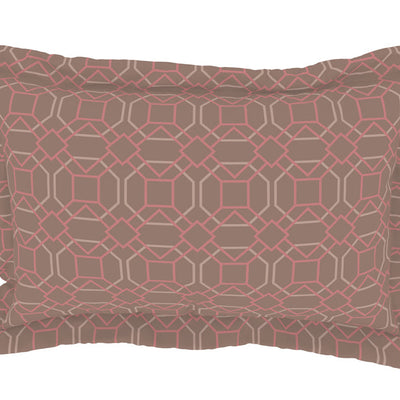 Floral Pink Salt - Light Pink 100% Cotton Double Bedsheet - Queens Garden By Spaces