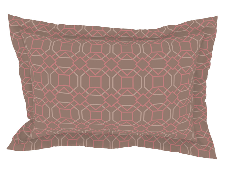 Floral Pink Salt - Light Pink 100% Cotton Double Bedsheet - Queens Garden By Spaces