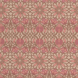 Floral Pink Salt - Light Pink 100% Cotton Double Bedsheet - Queens Garden By Spaces