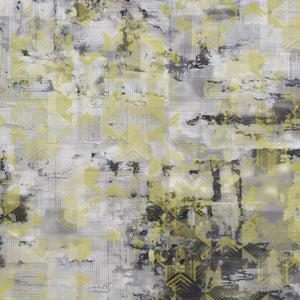 Geometric Micro Chip - Grey Cotton Viscose Double Bedsheet - Starry Night By Spaces
