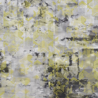 Geometric Micro Chip - Grey Cotton Viscose Double Bedsheet - Starry Night By Spaces
