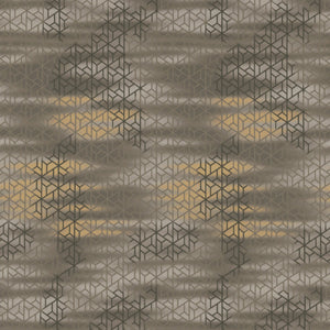 Geometric Pumice Stone - Taupe 100% Cotton King Fitted Sheet - Patterna By Spaces