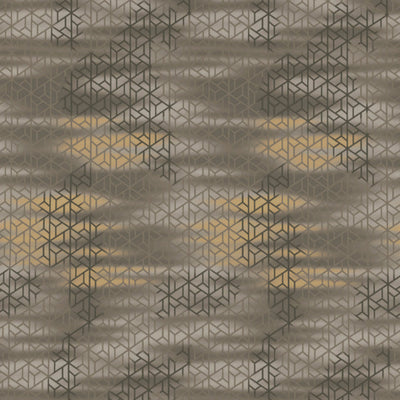 Geometric Pumice Stone - Taupe 100% Cotton King Fitted Sheet - Patterna By Spaces