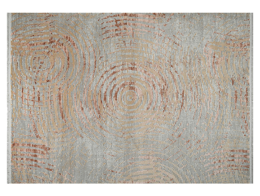 Rust Colorfast Woven Carpet - Asher By Spaces