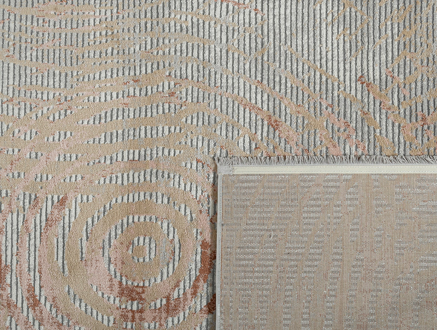 Rust Colorfast Woven Carpet - Asher By Spaces