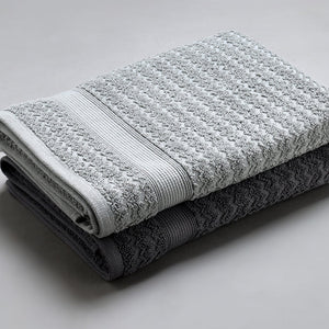 Multi 2 Piece 100% Cotton Bath Towel - Adore By Welspun
