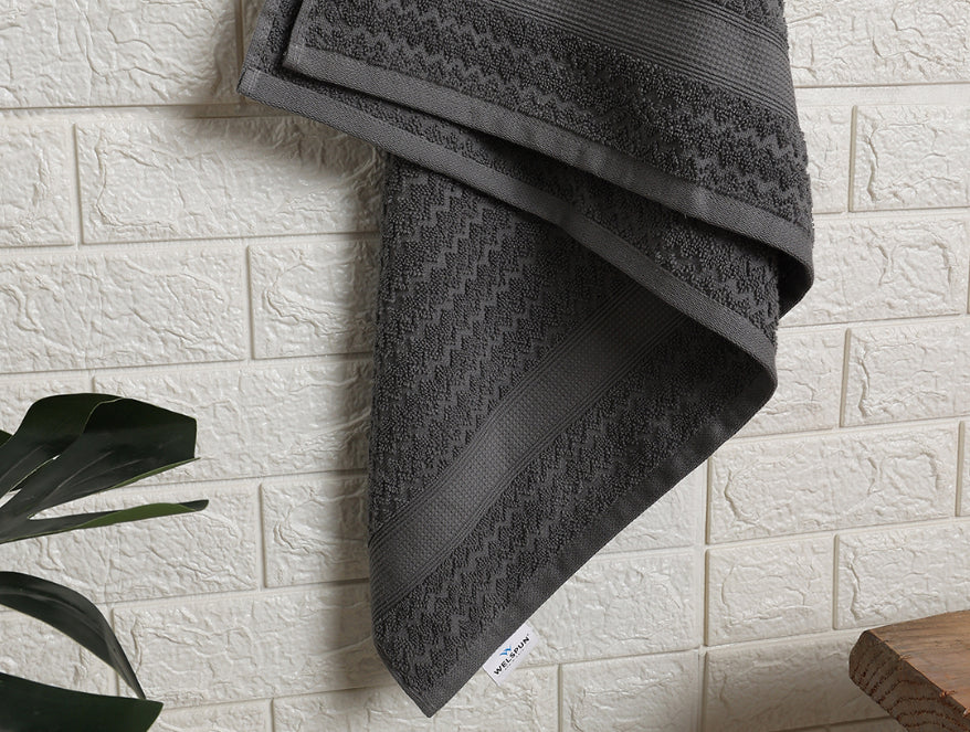 Multi 2 Piece 100% Cotton Bath Towel - Adore By Welspun