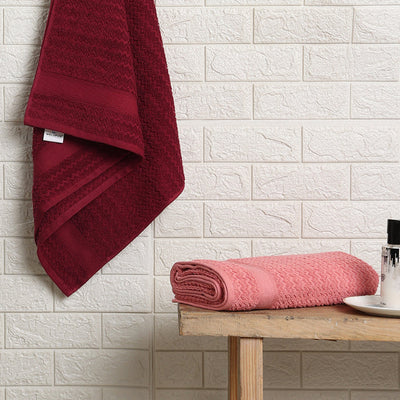Multi 2 Piece 100% Cotton Bath Towel Set - Adore By Welspun