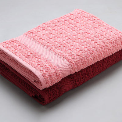 Multi 2 Piece 100% Cotton Bath Towel Set - Adore By Welspun