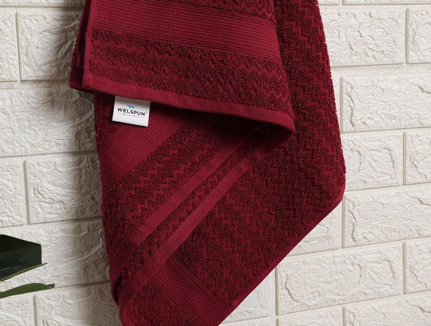Multi 2 Piece 100% Cotton Bath Towel Set - Adore By Welspun