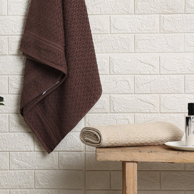 Multi 2 Piece 100% Cotton Bath Towel - Radiance By Spaces