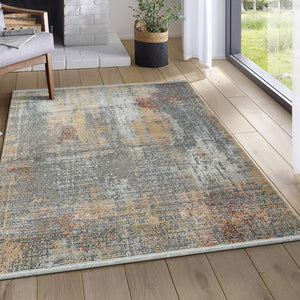 Beige Multilayer Texture Woven Carpet - Asterin By Spaces