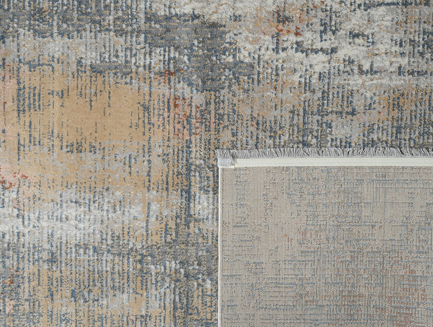 Beige Multilayer Texture Woven Carpet - Asterin By Spaces