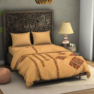 Floral Sundress - Light Yellow Fleece Blanket - Banjara - Rangana By Spaces