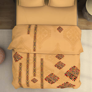 Floral Sundress - Light Yellow Fleece Blanket - Banjara - Rangana By Spaces