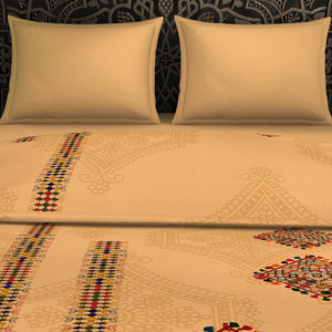 Floral Sundress - Light Yellow Fleece Blanket - Banjara - Rangana By Spaces