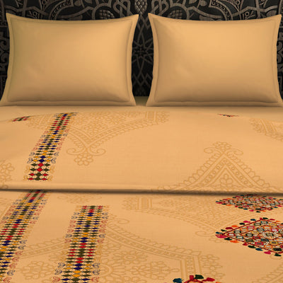 Floral Sundress - Light Yellow Fleece Blanket - Banjara - Rangana By Spaces