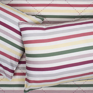 Geometric Multi 100% Cotton Double Bedspread - Imperial By Spun