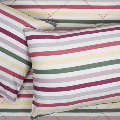 Geometric Multi 100% Cotton Double Bedspread - Imperial By Spun