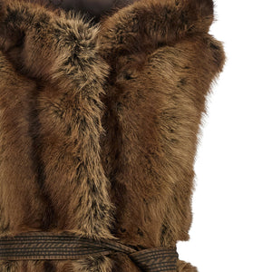 Pinko Galearis Faux Fur Vest