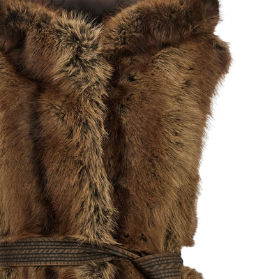 Pinko Galearis Faux Fur Vest
