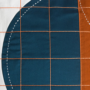 Handcrafted Multi 100% Cotton Table Runner - Rhythm By Spun