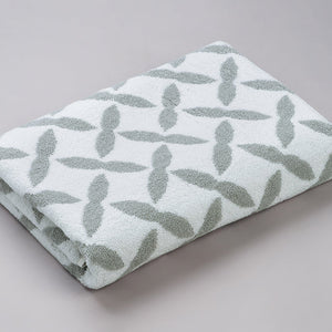 High Rise - Grey 100% Cotton Bath Towel - Mirabella By Spaces