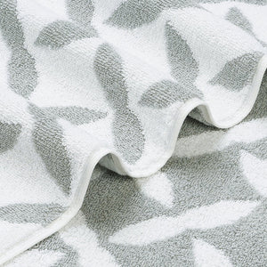 High Rise - Grey 100% Cotton Bath Towel - Mirabella By Spaces