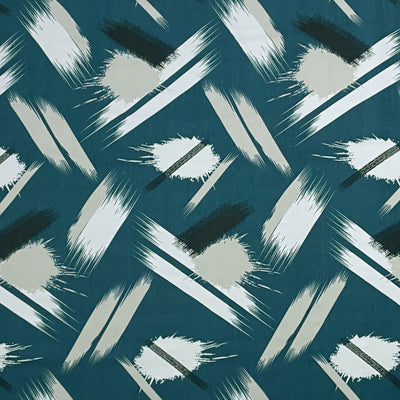 Geometric Dark Green Microfiber Shell Single Quilt / AC Comforter - Bliss By Welspun