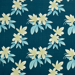 Floral Dark Blue Microfiber Shell Single Quilt / AC Comforter - Bliss By Welspun