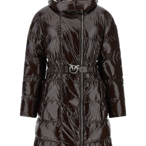 Pinko Love Birds Buckle Down Jacket